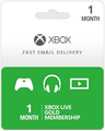 1 Month Xbox Live Membership