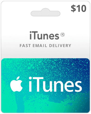 $10 iTunes Gift Card