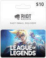 $10 League of Legends Card