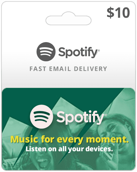 Spotify Play Card | Fast and Effective Service