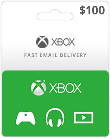 $100 XBOX Live Gift Card