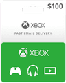 $100 XBOX Live Gift Card