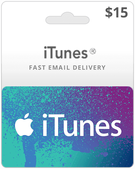 $15 iTunes Gift Card