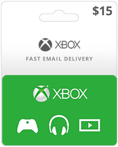 $15 XBOX Live Gift Card