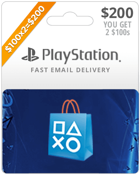 New Sony PlayStation Network PSN 100 Dollar USD Gift Card PS5 PS4