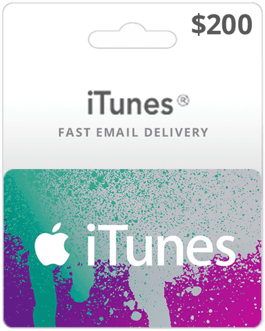 $200 iTunes Gift Card