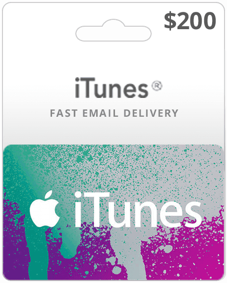 $200 iTunes Gift Card