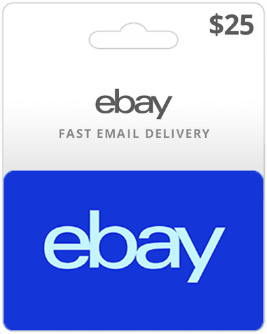 $25 eBay Gift Card - Email Delivery