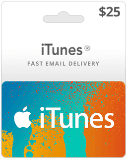 $25 Apple Gift Card (Email Delivery) 