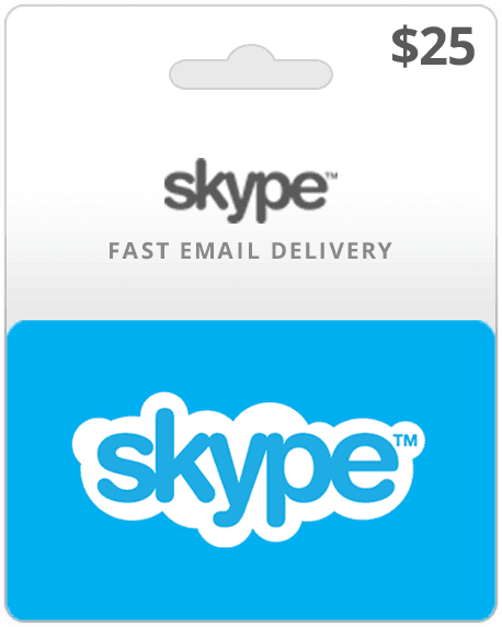$25 Skype Credit