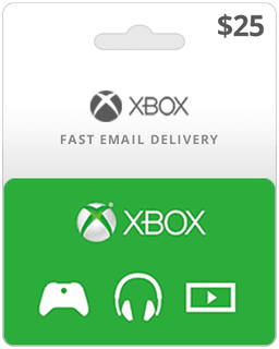 $25 XBOX Live Gift Card