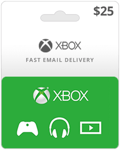 $25 XBOX Live Gift Card