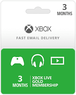 3 Month Xbox Live Membership