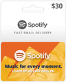 $30 USA Spotify Gift Card