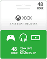 48 Hour Xbox Live Membership