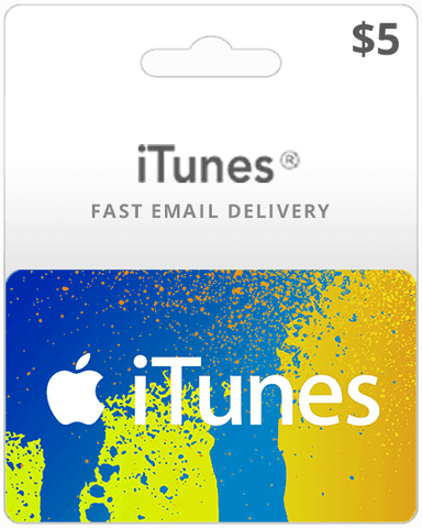 $5 iTunes Gift Card