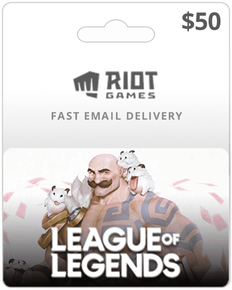 $50 League of Legends Card