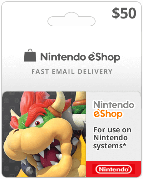 Nintendo Gift Card Digital 50 Reais Código Digital - PentaKill Store -  PentaKill Store - Gift Card e Games