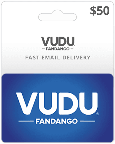 $50 Vudu Gift Card