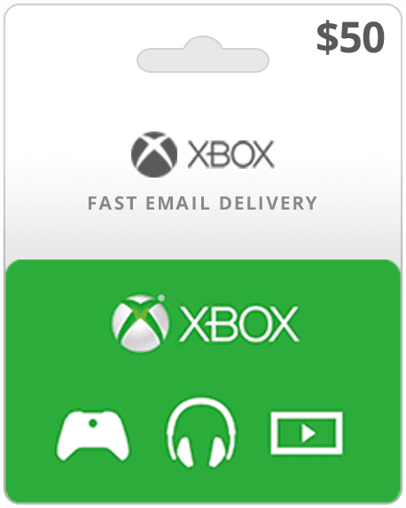 $50 XBOX Live Gift Card