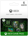 6 Month Xbox Game Pass Membership