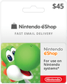 $45 eShop Card