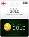 $50 Razer Gold Canada Game Card