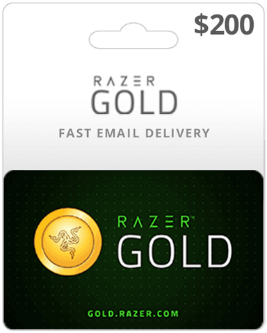$200 Razer Gold Global Game Card