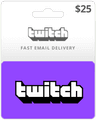 $25 Twitch Gift Cards