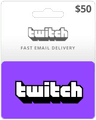 $50 Twitch Gift Cards