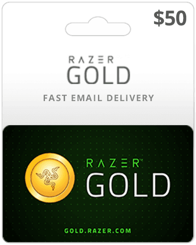 $50 Razer Gold Global Game Card