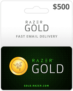 $500 Razer Gold Global Game Card
