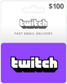 $100 Twitch Gift Cards