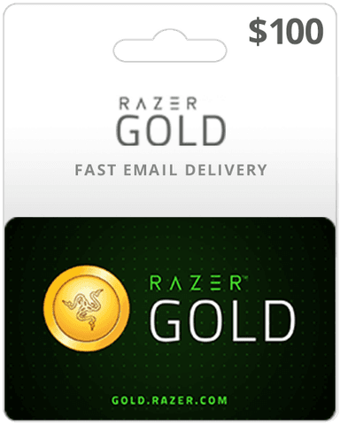 $100 Razer Gold Global Game Card