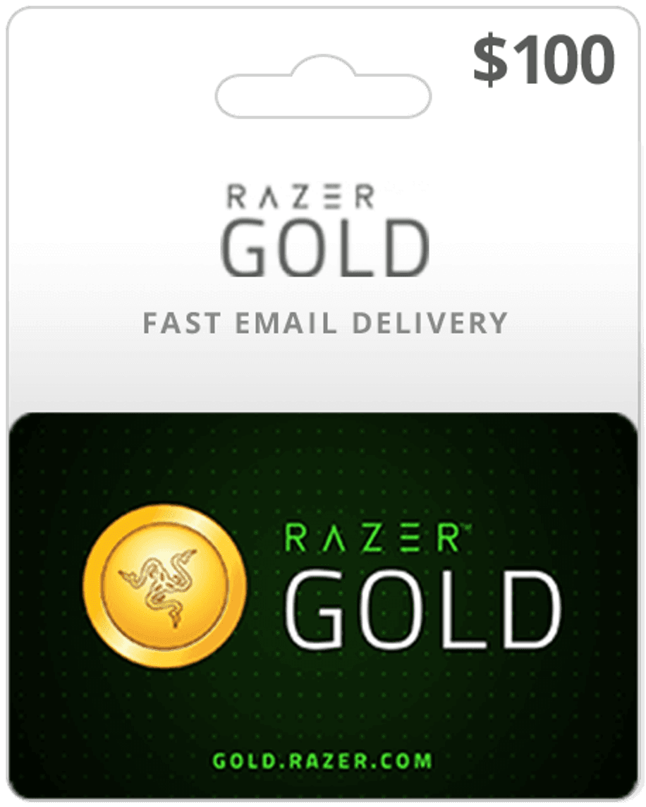$100 Razer Gold Global Game Card