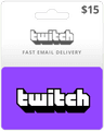 $15 Twitch Gift Cards
