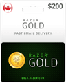 $200 Razer Gold Canada Game Card