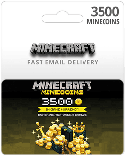 3500 Minecraft Minecoin Card (Email Delivery)