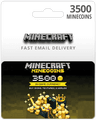 3500 Minecraft Minecoin Card (Email Delivery)