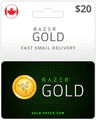 $20 Razer Gold Canada Game Card