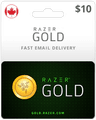 $10 Razer Gold Canada Game Card