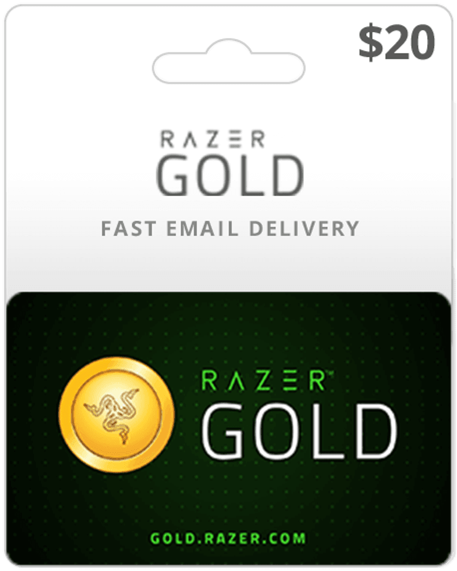 $20 Razer Gold Global Game Card