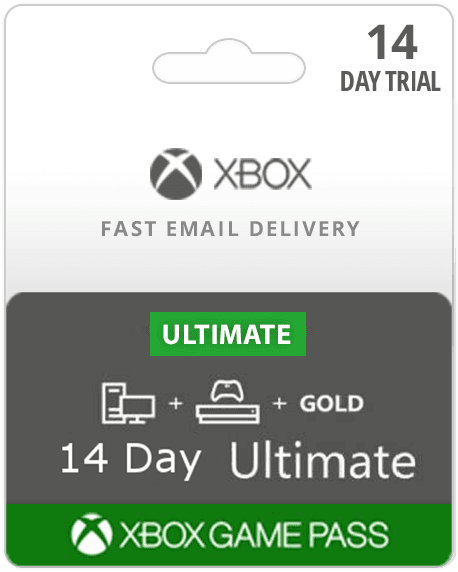 14 Day Trial Xbox Game Pass Ultimate w/ Xbox Live (Email Delivery)