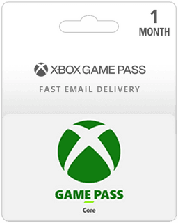 1 Month Xbox Game Pass Core Membership Card (Email Delivery)