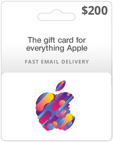 $200 Apple Gift Card