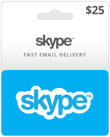 $25 Skype Credit