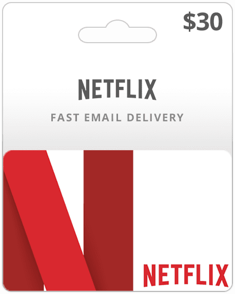 $30 Netflix Card