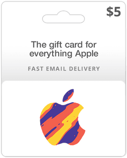 $5 Apple Gift Card