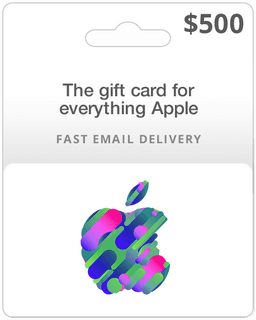$500 Apple Gift Card