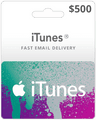 $500 iTunes Gift Card